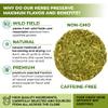 1.8 oz. Shepherds Purse Herb Bulk Herbal Tea Shepard Purse Herb (Capsella Bursa-Pastoris) - 50g Tea Bolsa De Pastor view 3