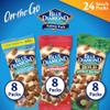 Blue Diamond Almonds Snack Nut Variety Pack for Kids, Office, School, On-the-go, 0.75 oz Gluten Free Individual Packs, Wasabi & Soy Sauce, Lightly Salted, and Smokehouse (Pack of 1,24 Count Total) view 1