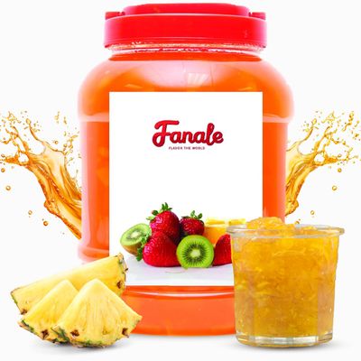 Fanale Premium Flavoring Jam for Bubble Tea | Pineapple Flavor Fruit Jam | for Boba Tea, Smoothie Paste, Slushes, Desserts | 10 pound | JAM002