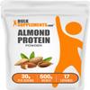 BulkSupplements.com Almond Protein Powder - Plant Based Protein, Almond Powder - Vegan, Gluten Free, & No Sugar, 30g per Serving, 500g (1.1 lbs) (Pack of 1) view 1
