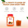 Fanale Premium Flavoring Jam for Bubble Tea | Peach Flavor Fruit Jam | for Boba Tea, Smoothie Paste, Slushes, Desserts | 9 pound | JAM006 view 4