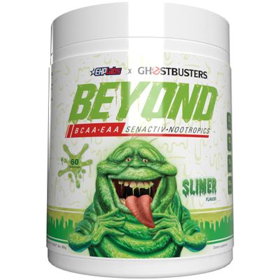 EHP Labs Beyond BCAA + EAA Powder  Muscle Recovery Amino Acids Supplement for Men & Women, Sugar Free Intra Workout BCAAs & EAAs, Post Workout Hydration Support, 60 Servings  Slimer Lime Flavor