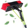 Window Cleaning Pole, 3-12M Photovoltaic Panel Cleaning Tool, Multi-Purpose Water Spray Brush, Extendable Cleaner for Trucks Windows Washing/9M Rod/30Cm Brush Head view 1