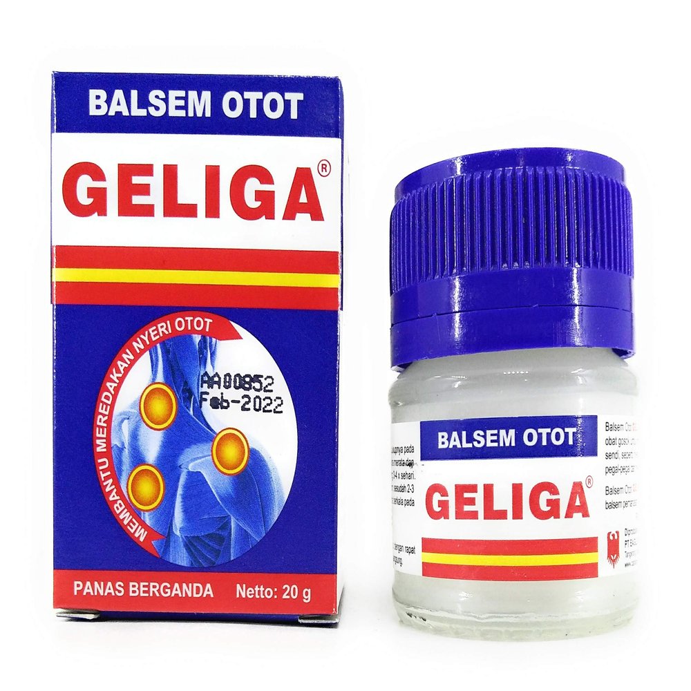 Cap Lang Geliga Muscular Balm, 20 Gram (Pack of 1)