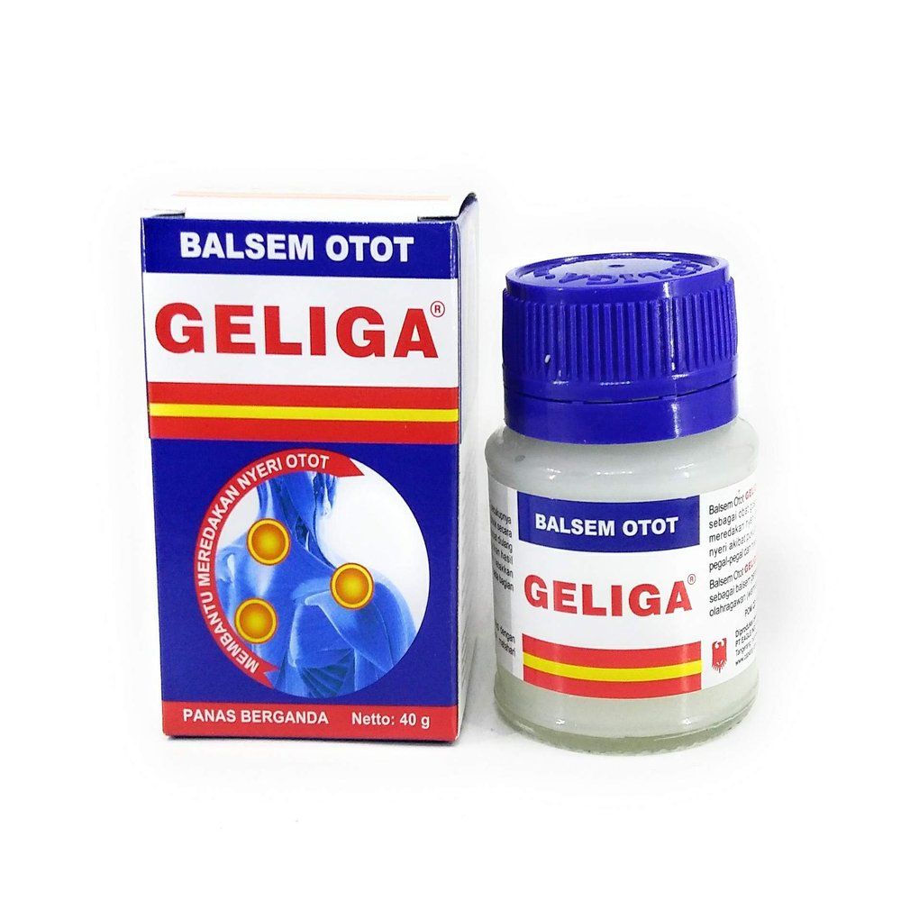 Cap Lang Geliga Muscular Balm, 40 Gram (Pack of 2)