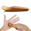1 PC Wooden Gua Sha Massage Tools Wood Therapy Massage Tools Home Gym Lymphatic Drainage Tool for Anti Cellulite, Maderotherapy view 1