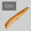 1 PC Wooden Gua Sha Massage Tools Wood Therapy Massage Tools Home Gym Lymphatic Drainage Tool for Anti Cellulite, Maderotherapy view 3
