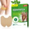 MQUPIN 24Pcs Knee Patches, Natural Kee Pain Relief Arthritis Patch Knee Patches for Pain Relief Bone on Bone for Knee, Back, Neck, Shoulder view 1