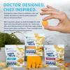 Savorease Crispy Melts Starter Pack  Crunchy Gluten-Free & Non-Dairy Dissolvable Finger Food for Soft Diets Made from Plant-Based Ingredients with No Added Sugar  4 Pack view 3