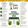 Coco Loco Leave-in Hair Care Spray for Lice Support Non-Toxic, Enzyme-Based Formula Helps Loosen Nits No Rinse 16 oz view 2
