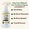 Coco Loco Leave-in Hair Care Spray for Lice Support Non-Toxic, Enzyme-Based Formula Helps Loosen Nits No Rinse 16 oz view 3
