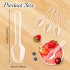 1000 Count Plastic Clear Teaspoons Disposable Mini Dessert Ice Cream Soup Spoons for Tasting Sampling Appetizers Home Party Picnics Restaurant view 2