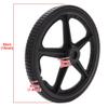 14inch Wheelchair Rear Wheel Assembly(2 Pcs), 14x1.75 Solid Tire Replacement Parts for Most Manual Wheelchairs and Standard Wheelchairs view 3