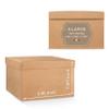 Boxes Craftory Pack of 5 Gift Boxes with Lids (11.81 x 11.81 x 7.87 inch) - Ideal for Christmas, for Bridesmaid Proposal and Presents - Havana Large Gift Box view 1