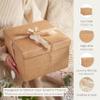 Boxes Craftory Pack of 5 Gift Boxes with Lids (11.81 x 11.81 x 7.87 inch) - Ideal for Christmas, for Bridesmaid Proposal and Presents - Havana Large Gift Box view 3