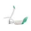 Toyvian Baby Nail Trimmer Magnifying Glass Safe Clipper for Infants Baby Nail Care Tool Stainless Steel Material Random view 1