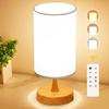 OYADISIIOP Light Therapy Lamp, 10000 Lux Daylight Lamp with 3 Color Temperatures, Adjustable Brightness, Timer & Memory Function, Sunlight Lamp with Remote Control(Grain Base White Shade) view 1