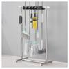 Racks Movable Commercial Stainless Steel Mop Rack,Mop and Broom holder,Floor Standing Mop Broom Holder Cleaning Tool Rack, Umbrella Stand,Schools,Factories,Hospitals,Garage,Home Organization Must Have view 1