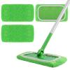 AmaVins Reusable 100% Coral Fleece Mop Pads Compatible with Swiffer Sweeper, 3 Pack Wet and Dry Flat mop Cover, Washable Wet Pads Refill for Surface/Hardwood Floor Cleaning (Mop is Not Included) view 1