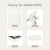 Boxes Craftory Pack of 10 Gift Boxes for Presents (13.77 x 11 x 3.14 inch) - Ideal for Bridesmaid Proposal Boxes and Wedding Gift Boxes | White Leather view 4