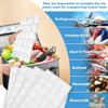WAQIWARON Ice Sheets for Coolers Reusable - Ice Pack Sheets - 4 Large Flat Freezer Packs for Coolers - 96 Cube Ice Packs for Flexible Ice Mat - Long Lasting Ice Packs for Cooler view 4