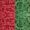 Jremreo 8 oz / 250g Christmas Grass Basket Filler Bulk, Red Green Crinkle Cut Paper Shred Fillers for Xmas Gift Box, Basket, Gift Stuffing Birthday Wedding Anniversay Baby Shower Decorations view 1