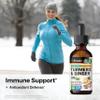 BIO KRAUTER Turmeric and Ginger Supplement - Pure Vegan Liquid Turmeric & Ginger Tincture with Pepper 2 Fl.Oz 28 Days of Supply - Curcumin Drops for Joint Support, Antioxidant & Immune Support view 2