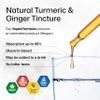 BIO KRAUTER Turmeric and Ginger Supplement - Pure Vegan Liquid Turmeric & Ginger Tincture with Pepper 2 Fl.Oz 28 Days of Supply - Curcumin Drops for Joint Support, Antioxidant & Immune Support view 4