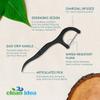 Clean Idea EcoFlossers Charcoal 300ct, Eco Friendly Flossers for Adults & Kids, Everyday Dental Floss Picks, Easy on Gums Floss Picks for Teeth, Tooth Flossers view 2