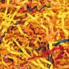 Crinkle Cut Paper Shred Filler (1LB) for Gift Wrapping & Basket Filling | Mixed Colors for Easter, birthdays and festivals | WAKABAKA (Mixed Colour (Easter/Thanksgiving)) view 1