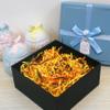 Crinkle Cut Paper Shred Filler (1LB) for Gift Wrapping & Basket Filling | Mixed Colors for Easter, birthdays and festivals | WAKABAKA (Mixed Colour (Easter/Thanksgiving)) view 2