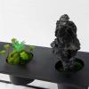 Artificial Bonsai Artificial Bonsai Tree New Chinese Style Green Simulation Welcome Pine Bonsai Tree Living Room Office Desktop Decoration Green Fake Tree for Home Office view 3