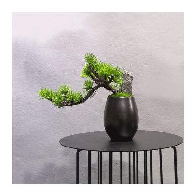 Artificial Bonsai Realistic Faux Welcoming Bonsai Tree,8 Inches Simulation Potted Plant Decorative Bonsai for Decoration Desktop Display for Home Office