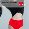 Elderly Incontinence Underwear Comfortable Adult Diaper Outdoor Supply Wear-Resistant Care Diaper Wear-Resistant Elderly Mens Briefs Cotton Man view 3