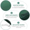 BESTOYARD Soft Cover Rechargeable Winter Warm Water Bag Sack Portable Electric USB Water Heating Pad Green view 4