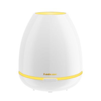 300ml Essential Oil Diffuser & Cool Mist Humidifier - Ultra-Quiet Ultrasonic Aromatherapy for Bedroom, 7 Color Night Light, BPA-Free, Auto Shut-Off, Up to 12H Continuous Mist(White)