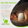 300ml Essential Oil Diffuser & Cool Mist Humidifier - Ultra-Quiet Ultrasonic Aromatherapy for Bedroom, 7 Color Night Light, BPA-Free, Auto Shut-Off, Up to 12H Continuous Mist(White) view 4