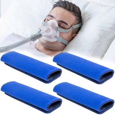 4 Pack CPAP Headgear Strap Covers,Face Cushion Pads,Soft CPAP Mask Strap Cushions for Reducing Indentation,CPAP Strap Cushions for Most CPAP Headgear Straps