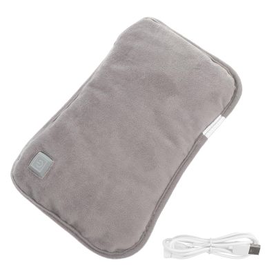 BESTOYARD 1pc USB Warm Water Bag Rubber Hot Water Bag Small Hot Water Bottle Hot Water Bag for USB Heating Hand Warmer Hot Bottle Bag Hot Water Pouches Student Flannel Kettle Electro-Thermal