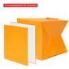 LFCXHTY Orange Square Gift Bag 12 in Paper Gift Box Large Square Bottom Kraft Paper Bags with Handles for Party Favor, Birthday Gift Bags (Orange, 12 x 12 x 12 in, 10 CT) view 4