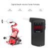 IUPPA Breathalyzer Portable Digital Breath Tester Tester Meter with 10pcs Transparent Mouthpieces Tester Meter Analyzer Detector AT-858 view 3