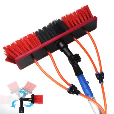 FUYAO Window Cleaning Pole Photovoltaic Panel Cleaning Tool 3-10m Extendable Cleaner Conservatory Roof Window Glass Wall Photovoltaic Panel Extendable Cleaner
