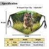German Shepherd Dogs Face Mask Adult Reusable Dust Masks Outdoor Black view 2