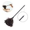 STOBAZA 4pcs Ostrich Washable Dust Mop Cleaning Brush Long Wooden Handle Dusting Wand for Room Kitchen Car view 3