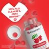 PUREFINITY Tart Cherry Gummies  Uric Acid Flush for Joint Relief & Recovery, Raw Juice Extract Antioxidant  Non-GMO, Gluten Free, Vegan, 60 Count (Pack of 2) view 2