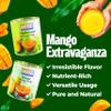 Ashoka Premium Mango Puree, Sweetened Kesar Mango Pulp, Great for Smoothies, Juices, Baking, and Eating as Whole, Rich Mango Concentrate from India, Kosher Certified, 30 Ounce (Pack of 3) view 3