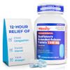 TIME-Cap Labs Guaifenesin 1200mg Extended Release, Maximum Strength Mucus Relief Expectorant for Adults, 12 Hour Chest Congestion Support Tablets, 70 Count view 1