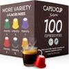 FORTISIMO by CAPSUCUP Espresso Pods Variety Pack - 100 Count Espresso Capsules - Compatible with Nespresso Original Line Machines view 1