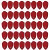 40PCS TENS/EMS Unit Replacement Pads, Upgraded 3rd Gen Large Premium Super Sturdy Snap Electrode Patches with Self-Adhesive Performance for Pain & Muscle Relief Reusable Up to 30 Times (M, Red) view 1