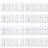 40PCS TENS/EMS Unit Replacement Pads, Upgraded 3rd Gen Large Premium Super Sturdy Snap Electrode Patches with Self-Adhesive Performance for Pain & Muscle Relief Reusable Up to 30 Times (L, White) view 1